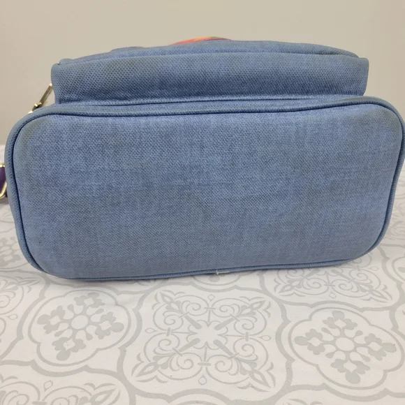 LISA FRANK LOUNGEFLY Painter Panda Heart Rainbow Backpack - Picture 11 of 15